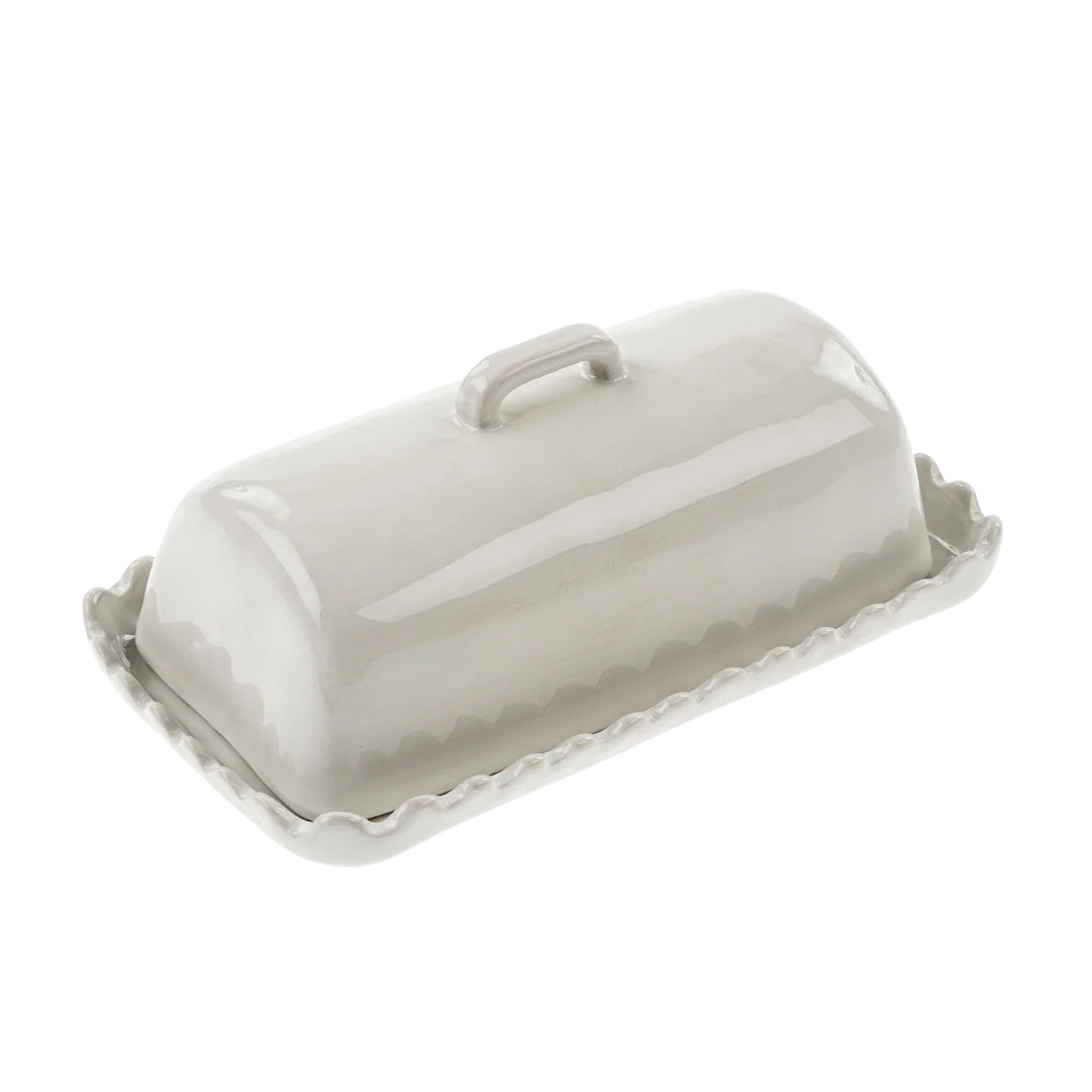 Scalloped Butter Dish