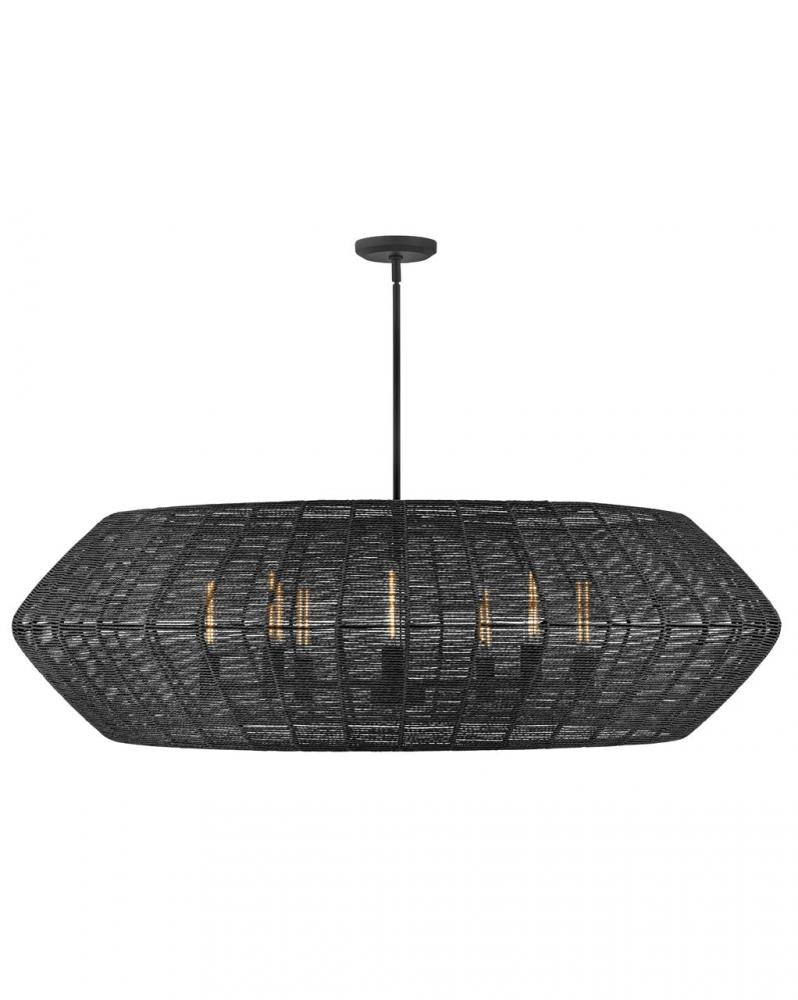 Extra Large Drum Chandelier - 40386BLK