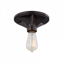 Load image into Gallery viewer, 1 LIGHT FLUSH MOUNT