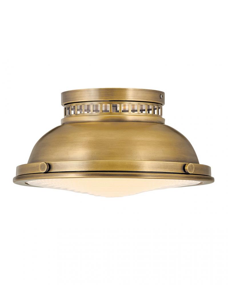 Small Flush Mount - Brass
