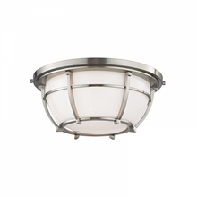 Load image into Gallery viewer, 2 LIGHT FLUSH MOUNT