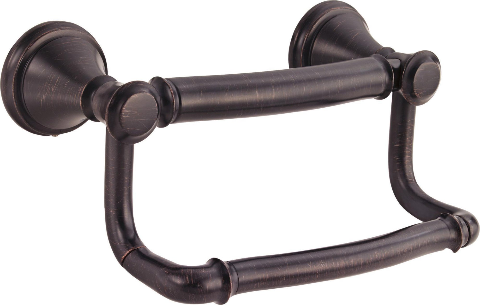 TRADITIONAL 6" TISSUE HOLDER W/ASSIST BAR - RB