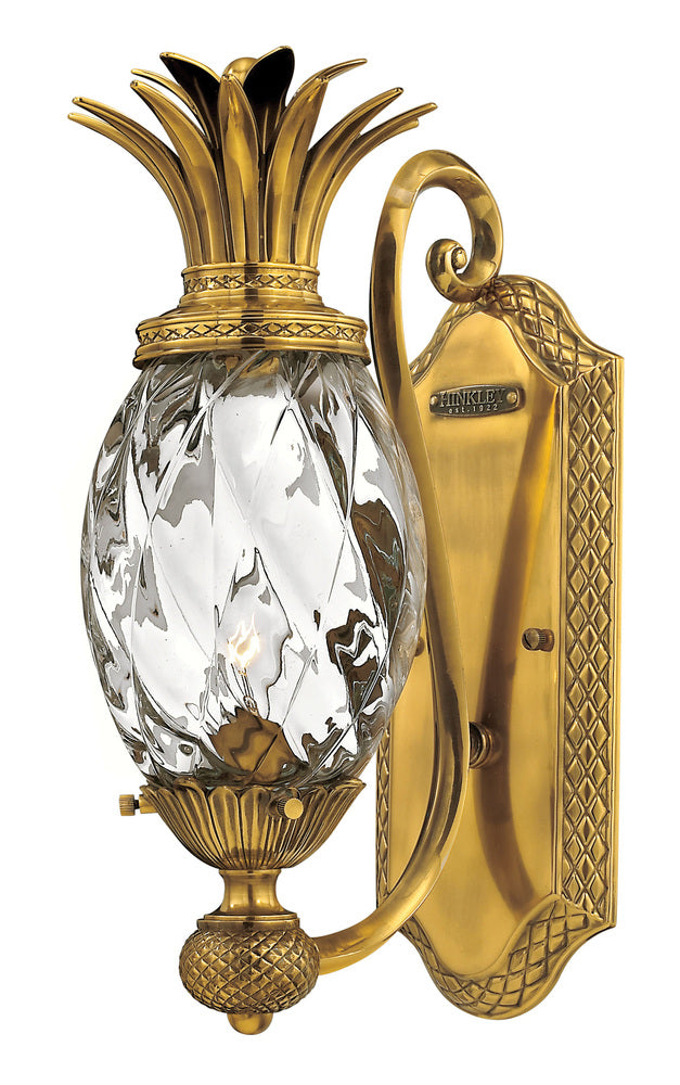 Medium Single Light Sconce - Brass