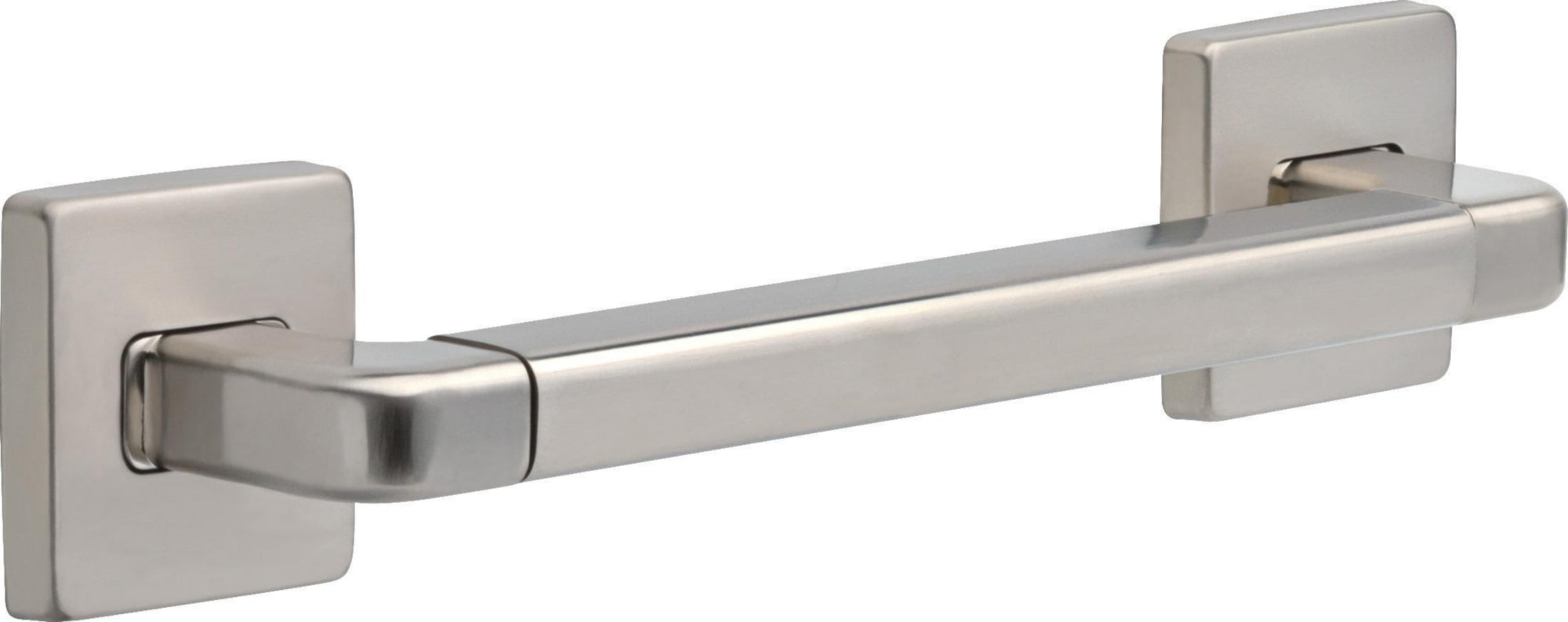 ANGULAR MODERN 12" DECORATIVE GRAB BAR - SS