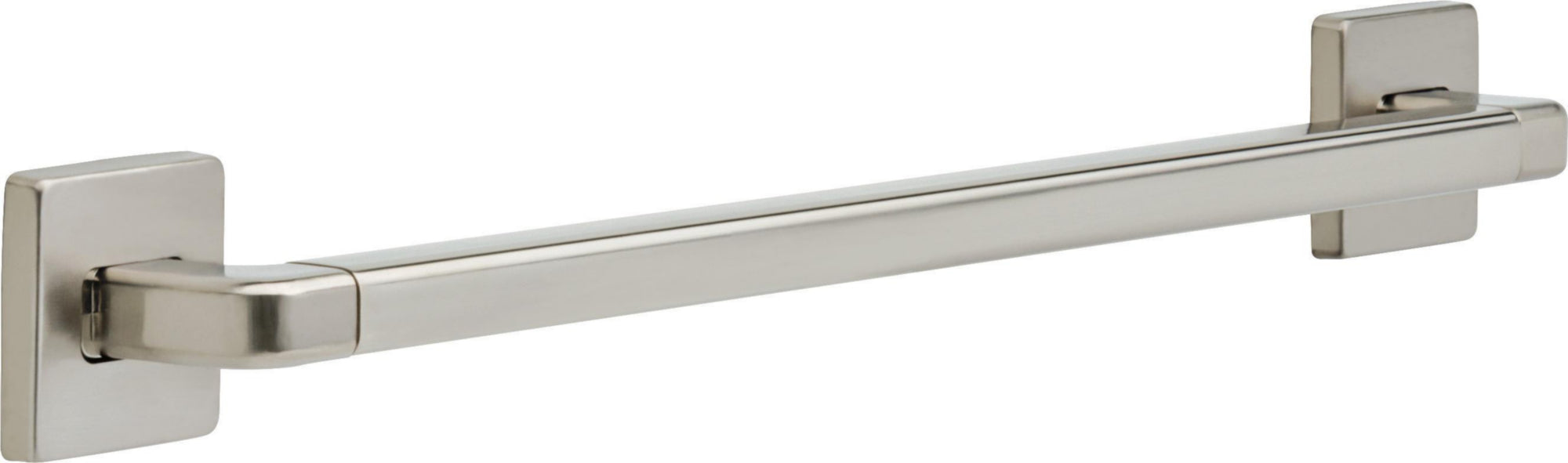 ANGULAR MODERN 24" DECORATIVE GRAB BAR - SS