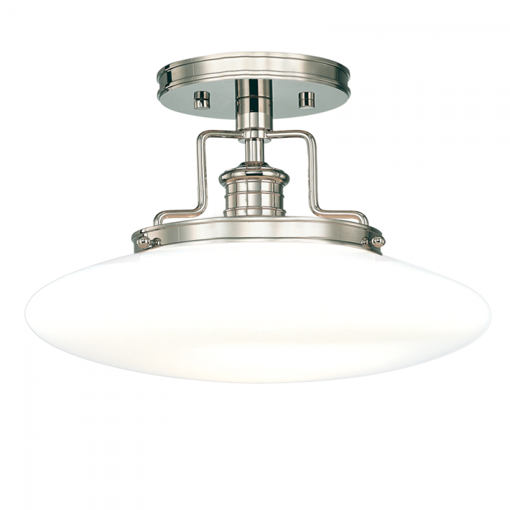 1 LIGHT SEMI FLUSH