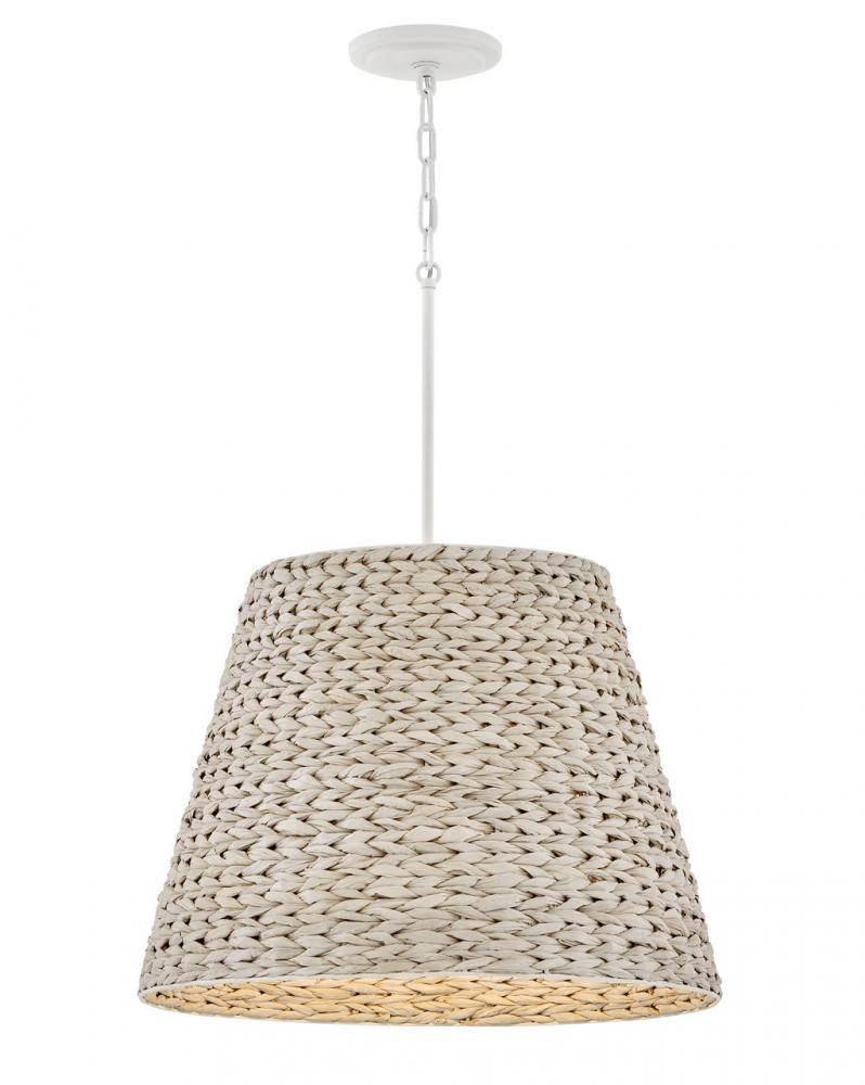 Medium Chandelier - White