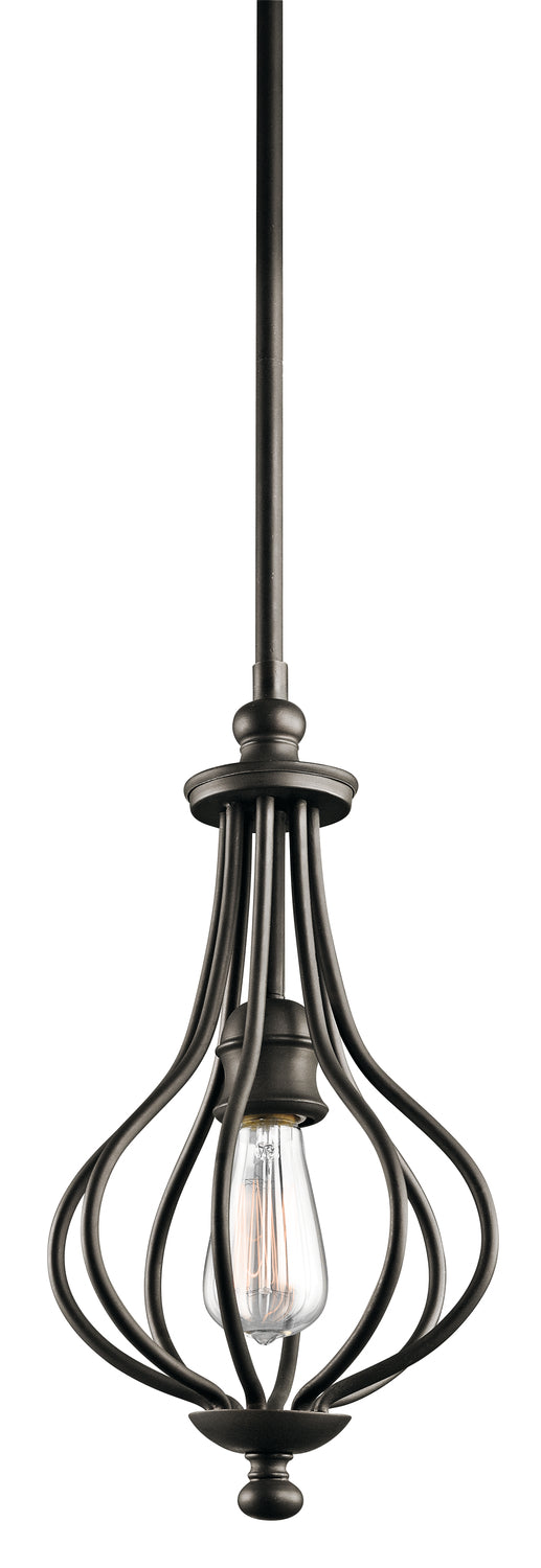 Kensington?????1 Light Mini Pendant Olde bronze