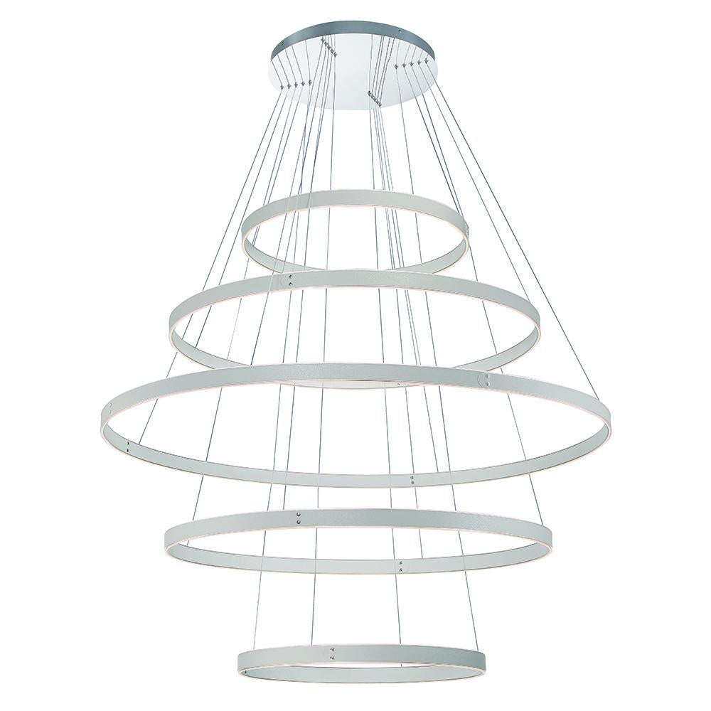 VERDURA,5 RING CHANDELIER,GRY