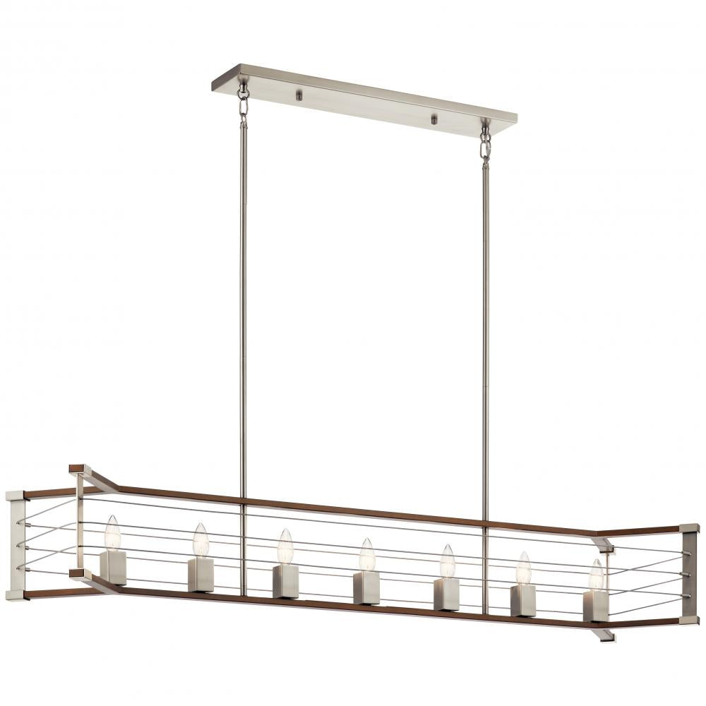 Linear Chandelier 7Lt
