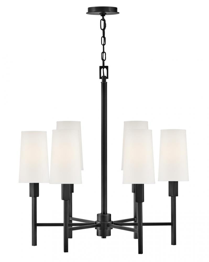 Medium Chandelier - Black