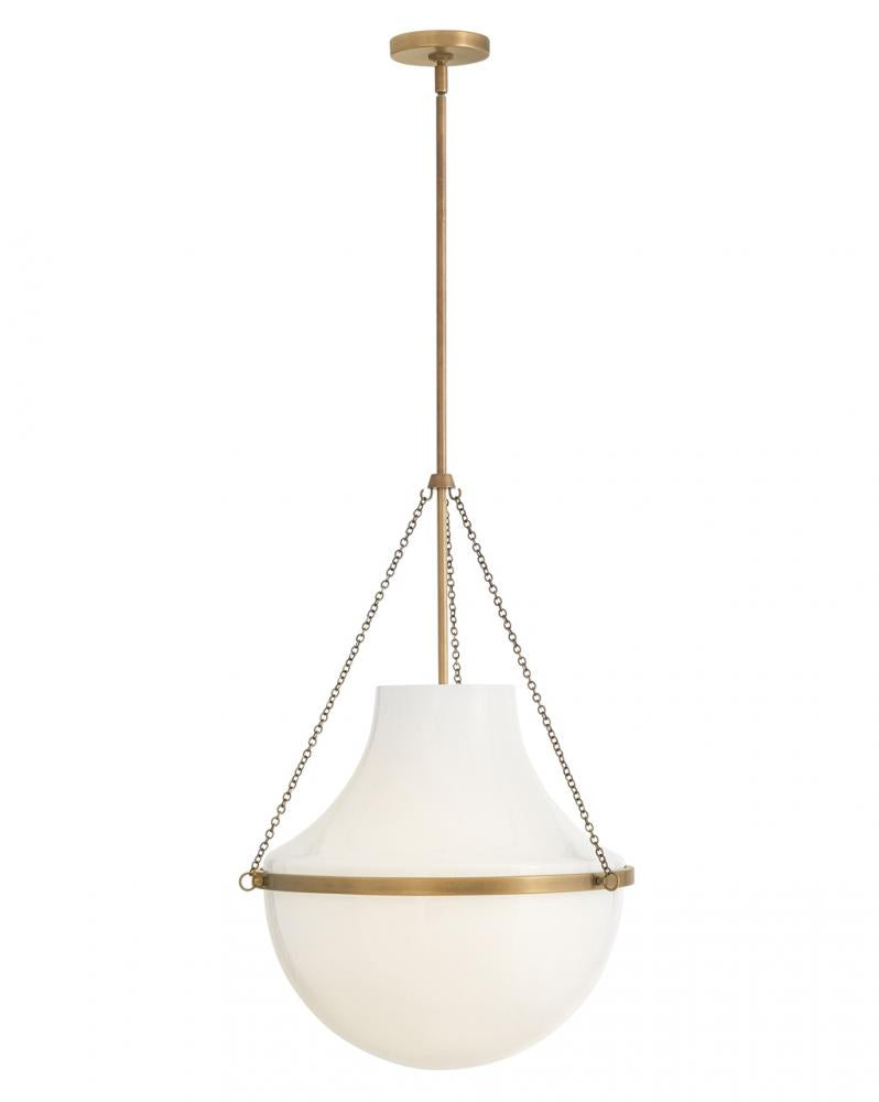 Large Pendant - Brass