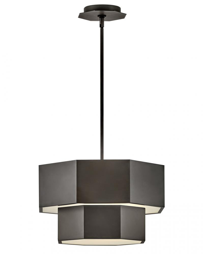 Medium Convertible Flush Mount - Black
