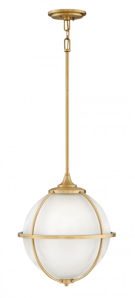 Medium Orb Pendant - Brass