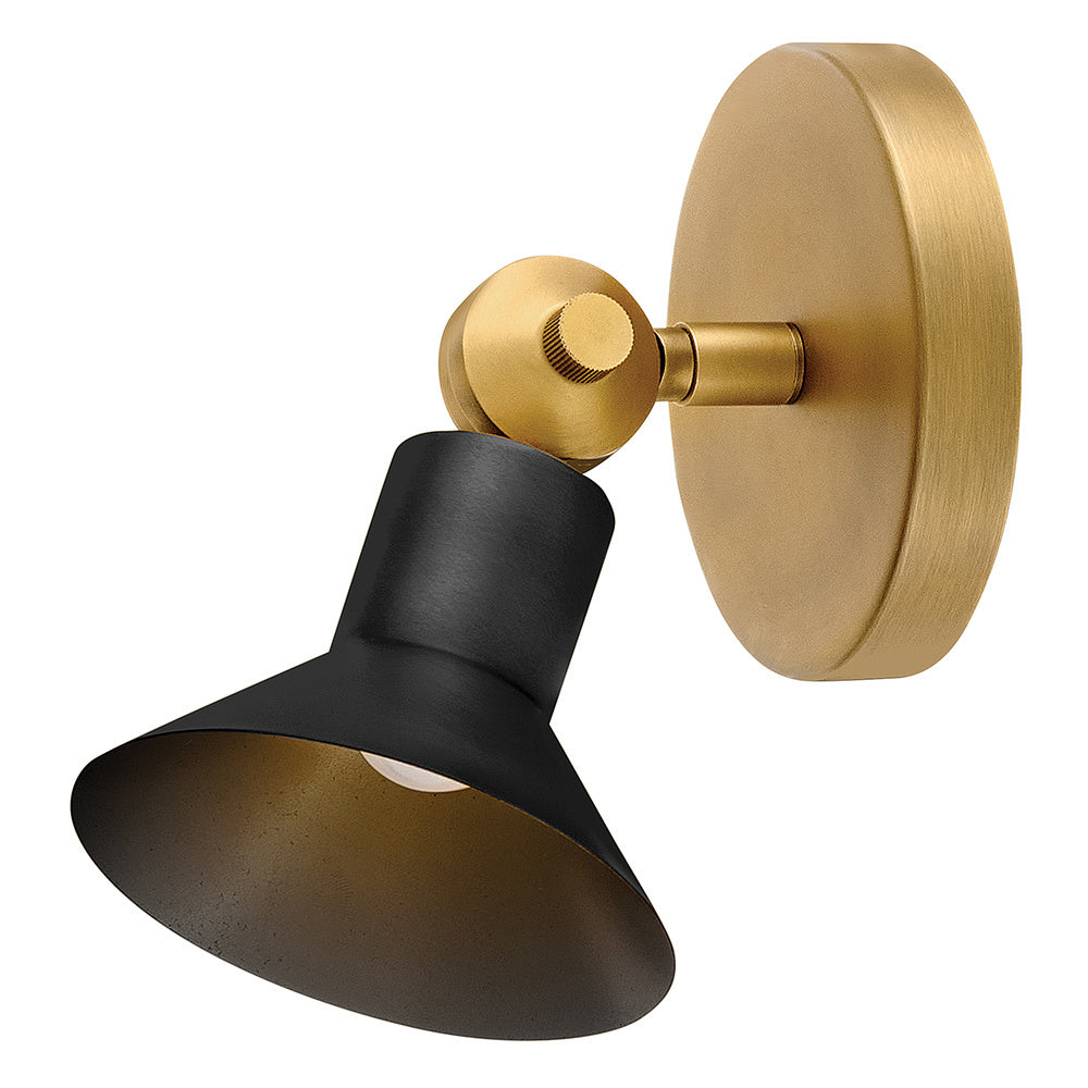 Small Adjustable LED Sconce - 48490HB-BK