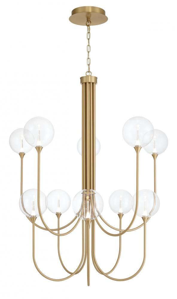 Iissa-Chandelier-10Lt-40In-GD-CL