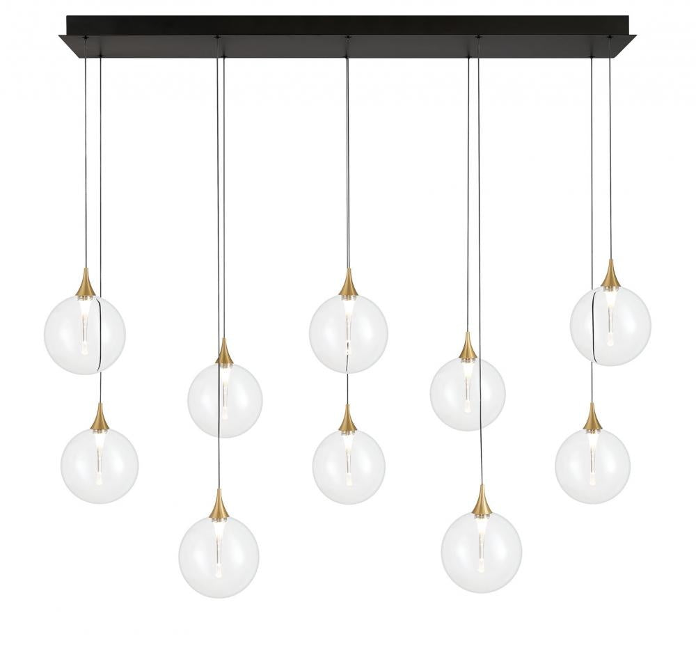 Iissa-Chandelier-10Lt-47In-GD-CL
