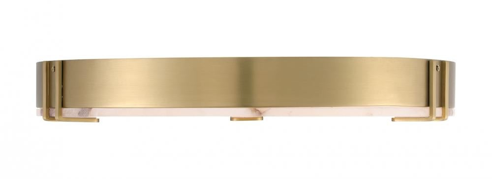 Noga-Flush Mount-22In-GD-Alb