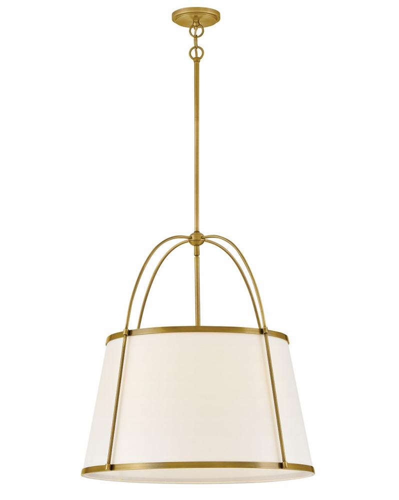 Medium Drum Chandelier - Brass