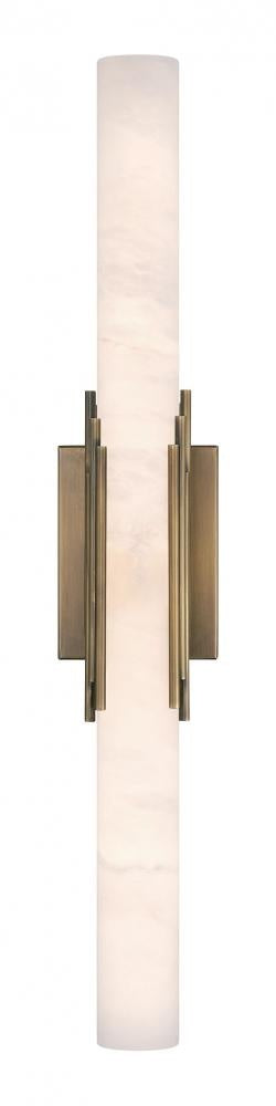 Venna-Wall Sconce-28In-BR-Alb