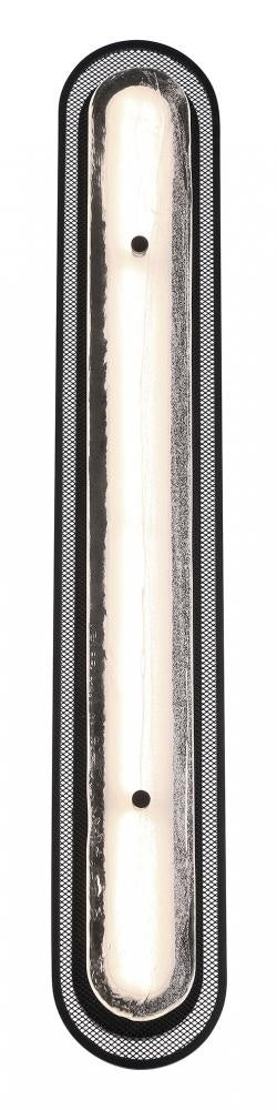 Tramore-Wall Sconce-38In-BK-Sl
