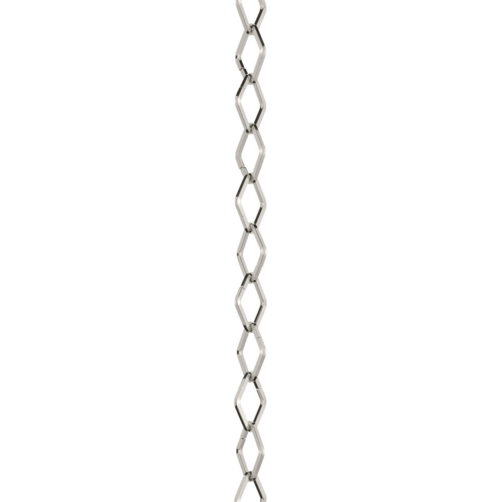 36" Standard Accessory Chain in Classic Polished Nickel