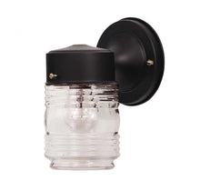 Load image into Gallery viewer, Exterior Collections 1-Light Outdoor Wall Lantern in Black