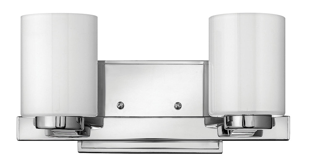 Small Two Light Vanity - Chrome