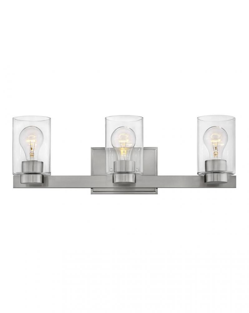 MEDIUM THREE LIGHT VANITY