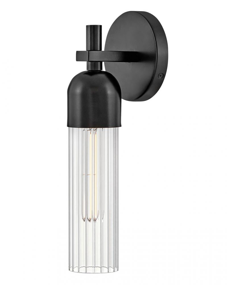 Medium Sconce - Black