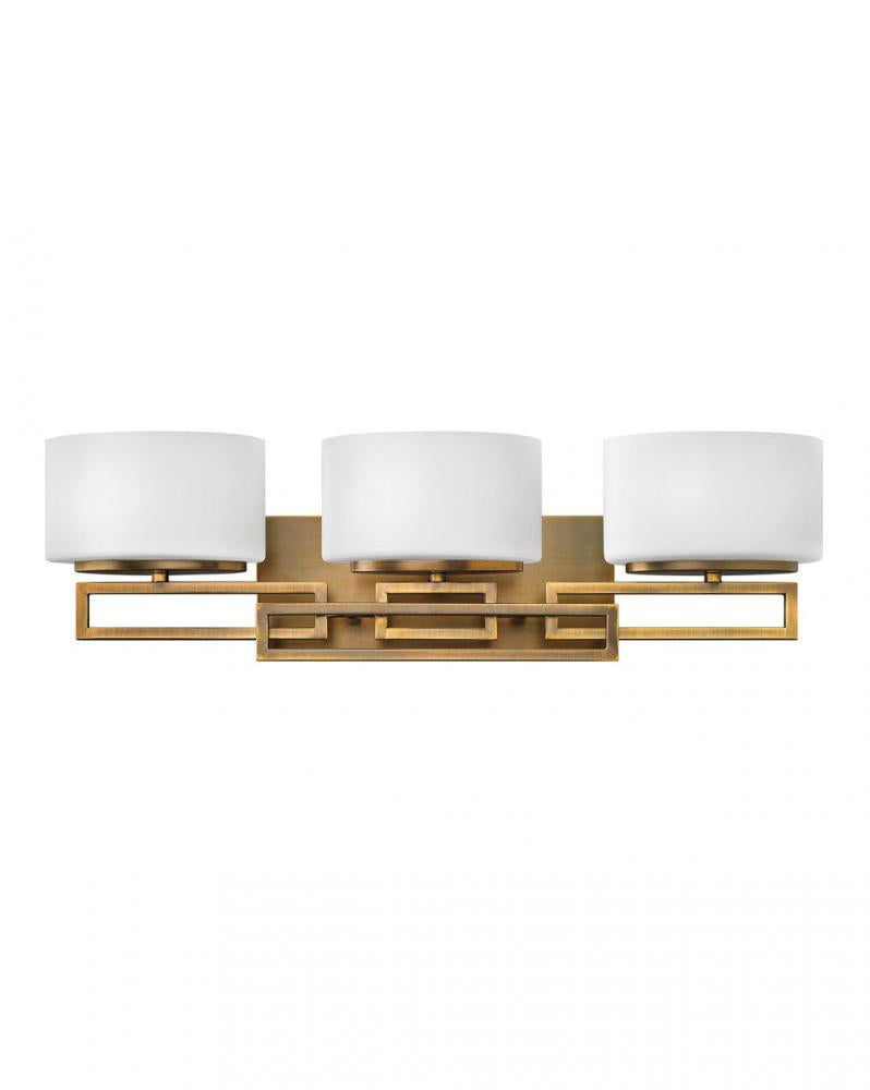 Medium Three Light Vanity - Bronze