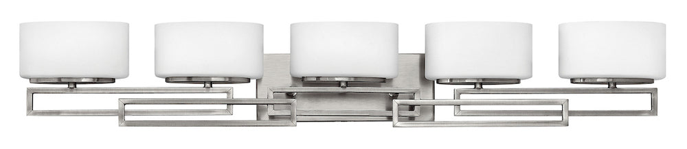 Extra Large Five Light Vanity - Nickel