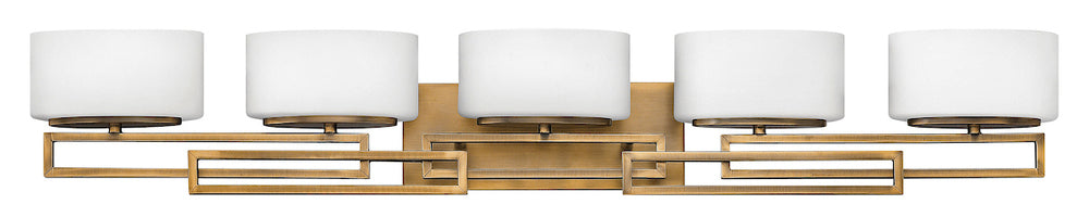 Extra Large Five Light Vanity - Bronze