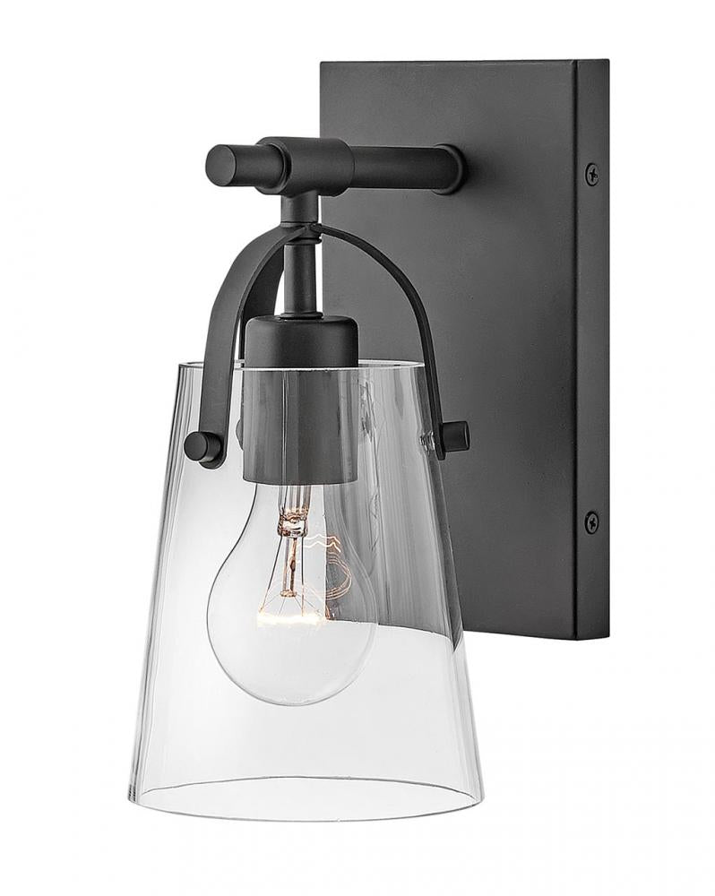 Medium Sconce - Black