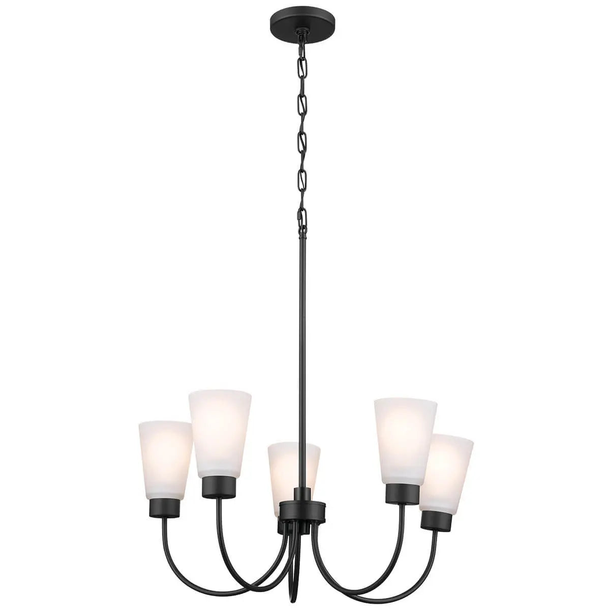 Erma 5 Light Chandelier (3 Finishes)