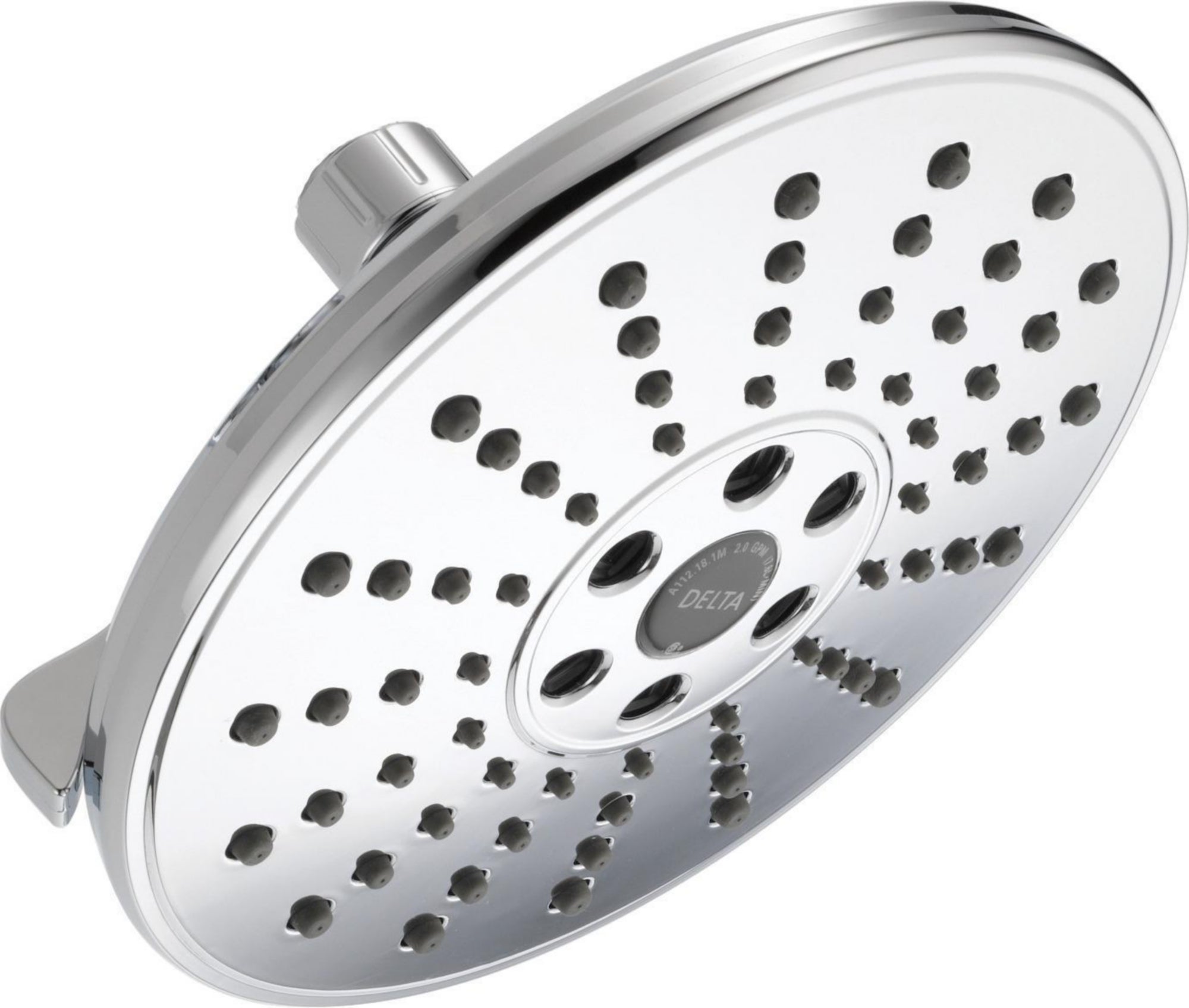 3 SETTING H2OKINETIC TRANSITIONAL RAINCAN SHOWERHEAD