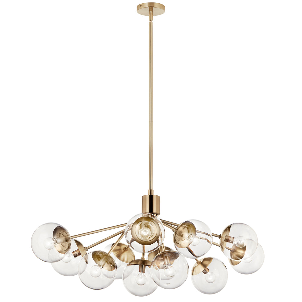 Linear Chandelier Convertible 12Lt