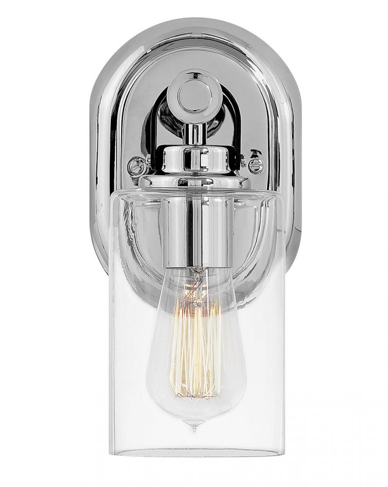 Medium Single Light Vanity - Chrome