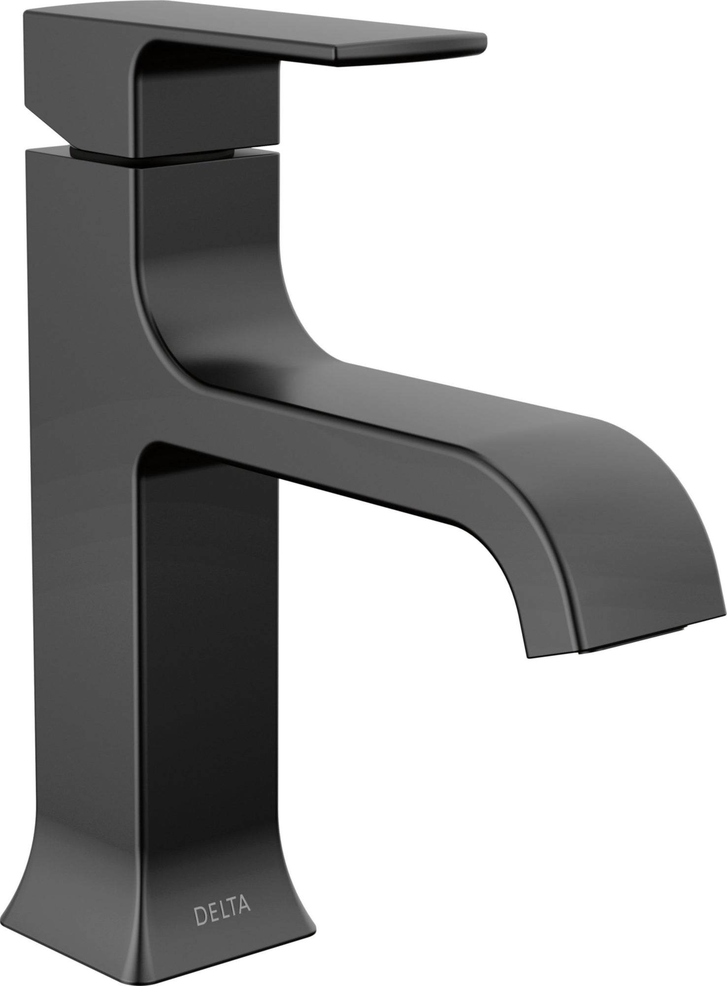 SINGLE HANDLE BATHROOM FAUCET CURVED SPO