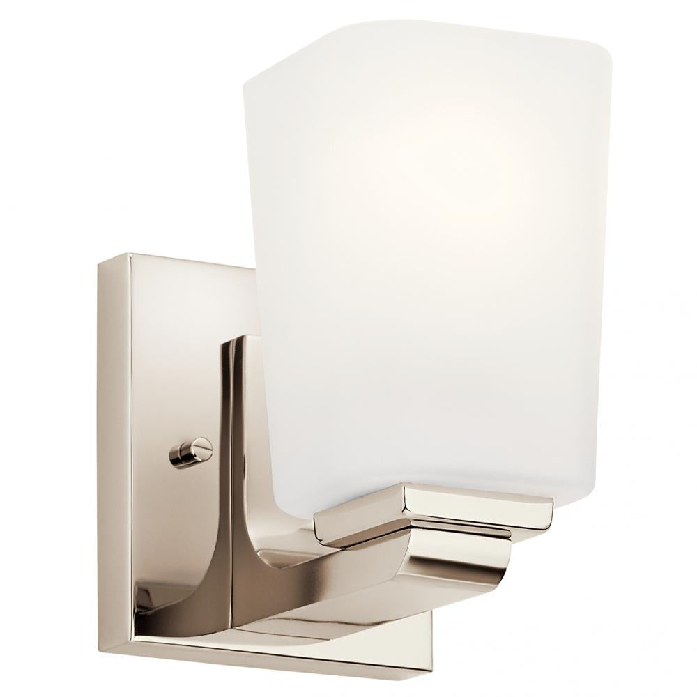 Roehm?????1 Light Wall Sconce Polished Nickel