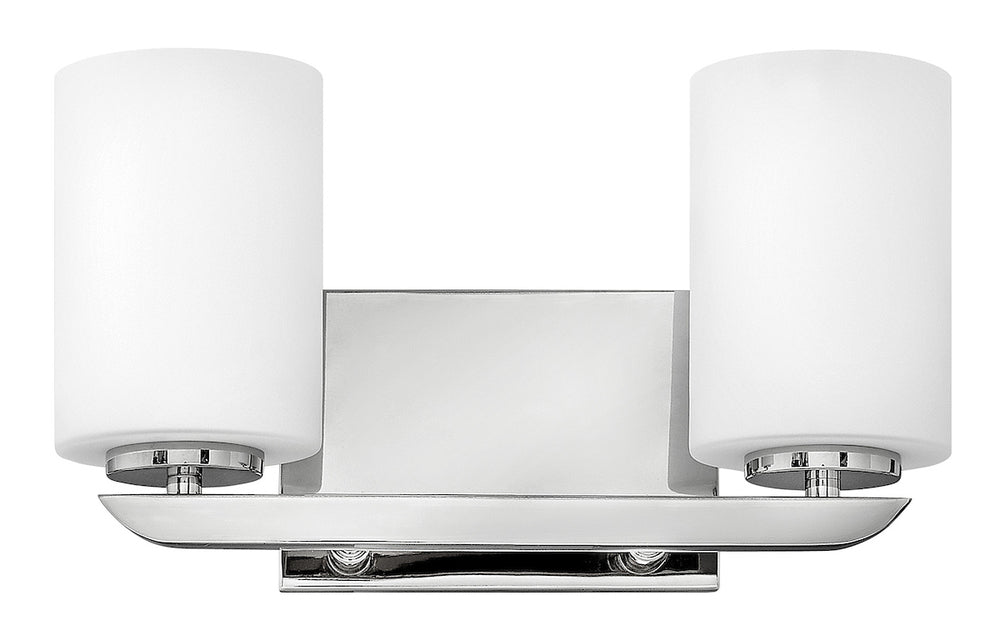 Small Two Light Vanity - Polished Nickel