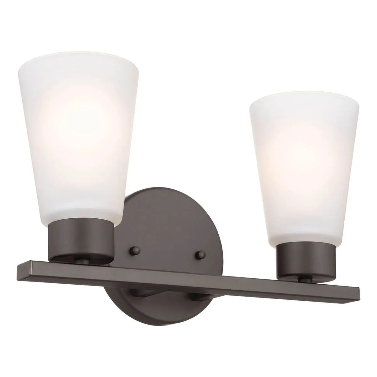 Stamos 2 Light Vanity Light (3 Finishes)