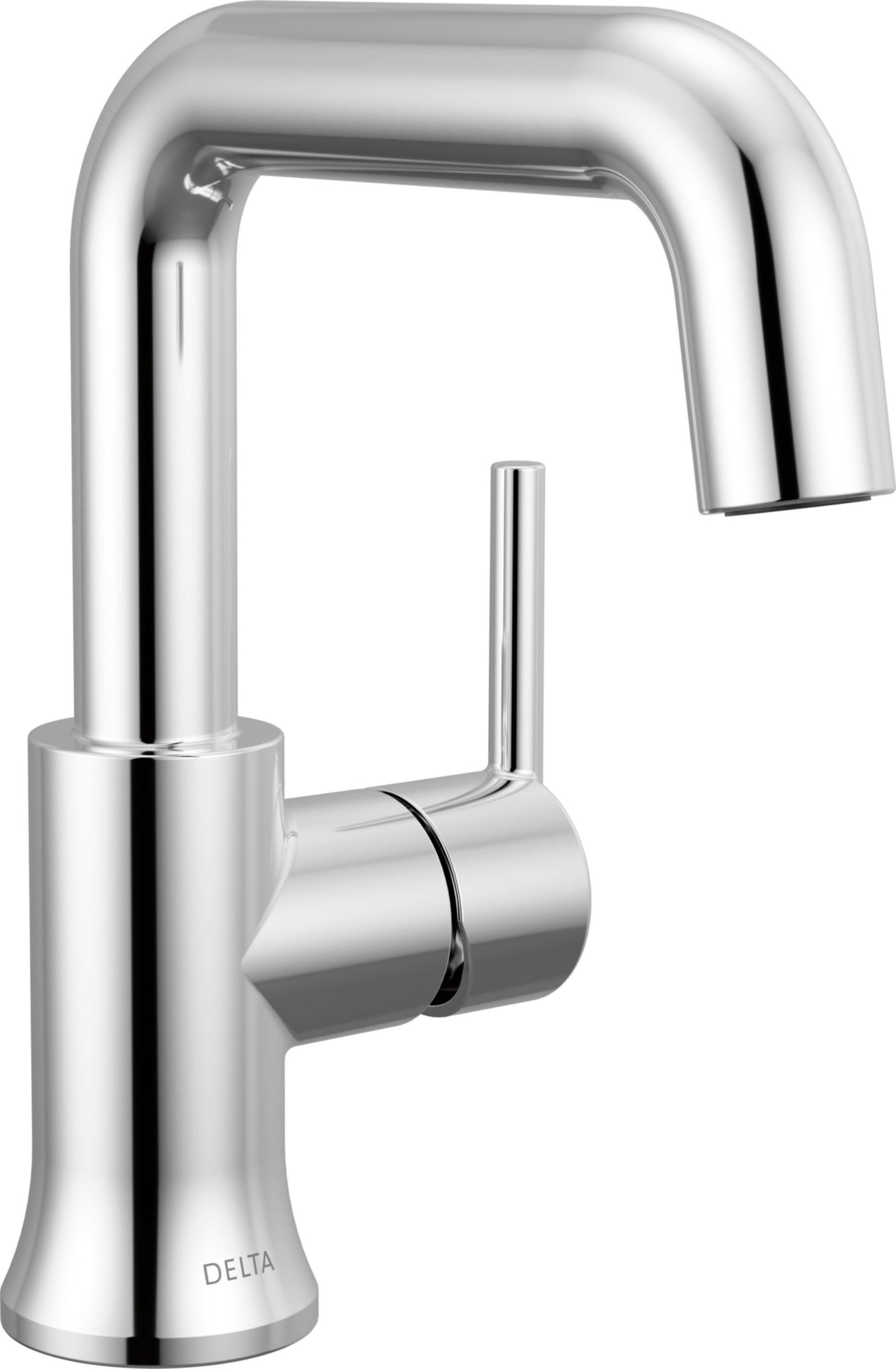SINGLE HANDLE BATHROOM FAUCET - HIGH ARC
