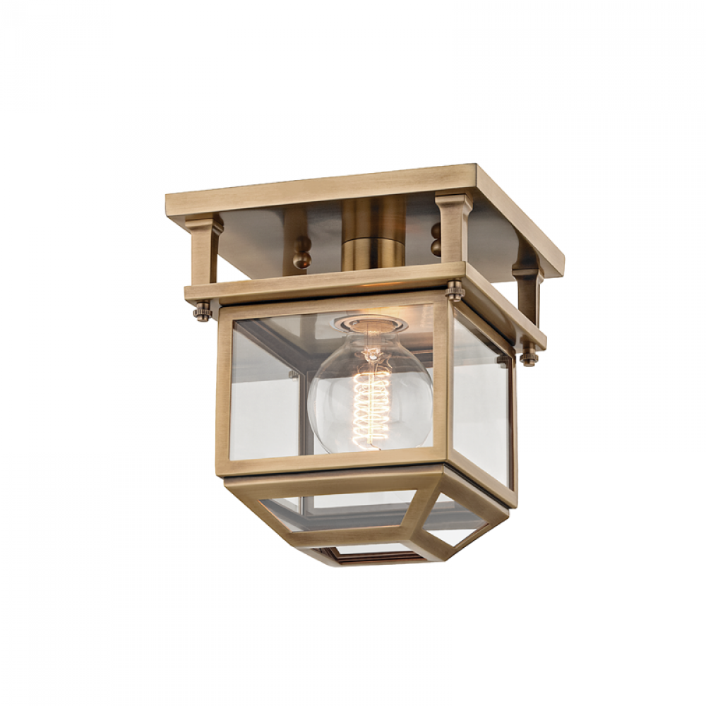 1 LIGHT SEMI FLUSH