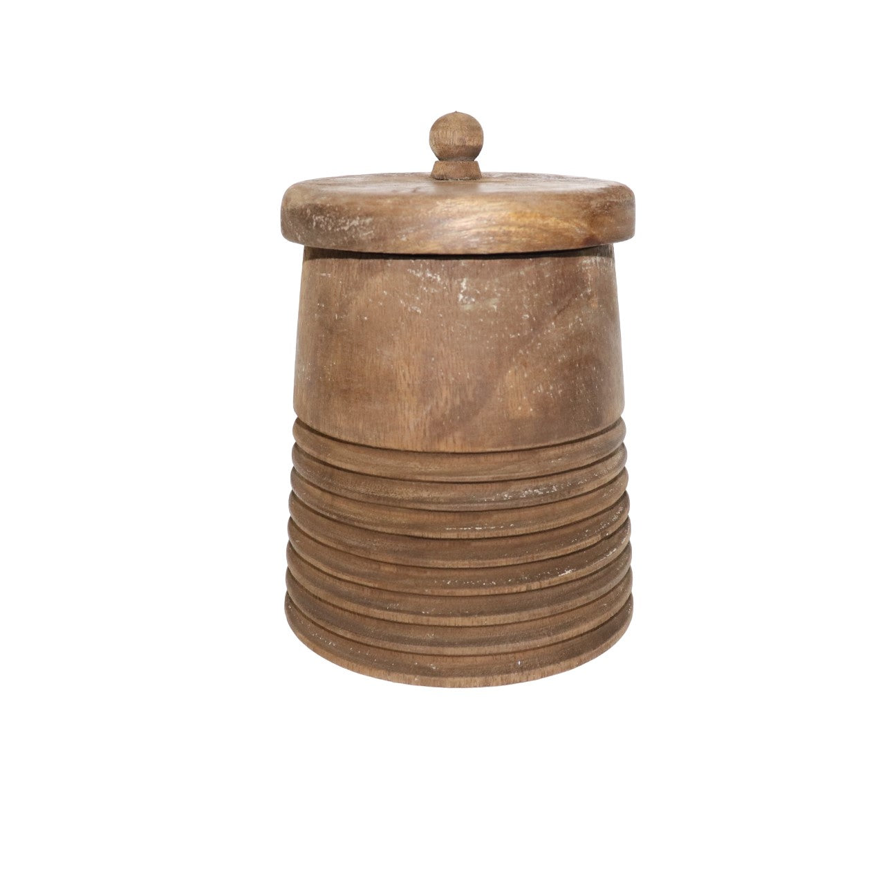 Wooden Jar with Lid - by koppers