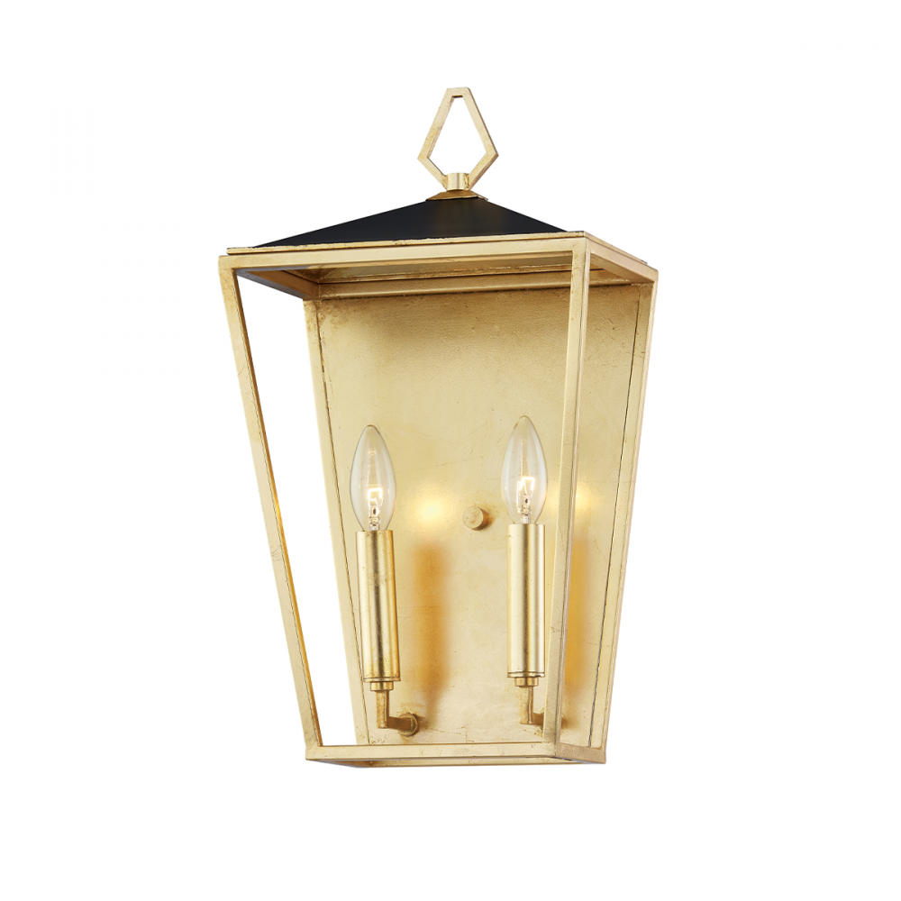 2 LIGHT WALL SCONCE