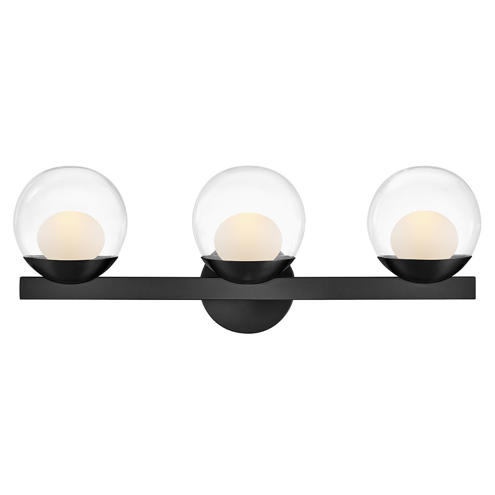 Medium Three Light Vanity - Black