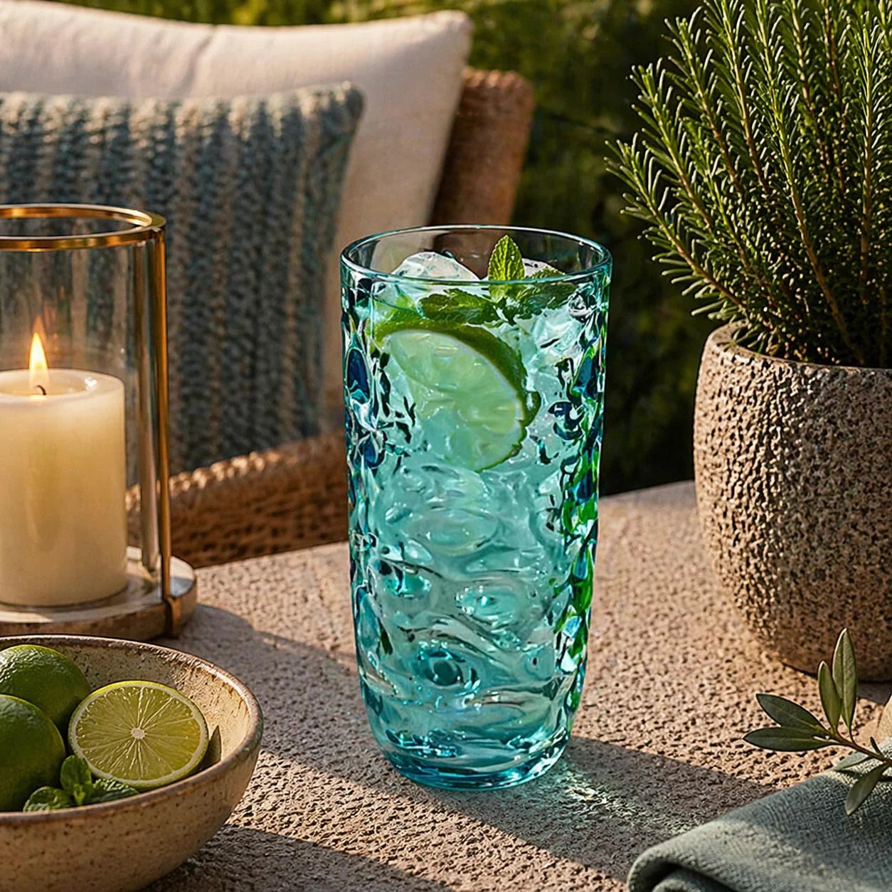 Acrylic Tall Bubble Tumbler