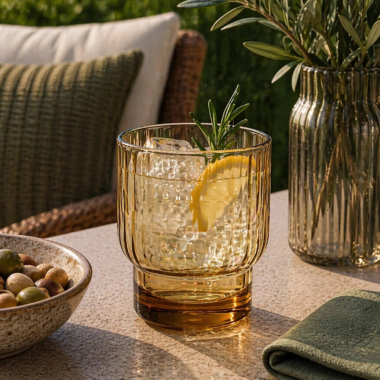 Acrylic Amber Tumbler