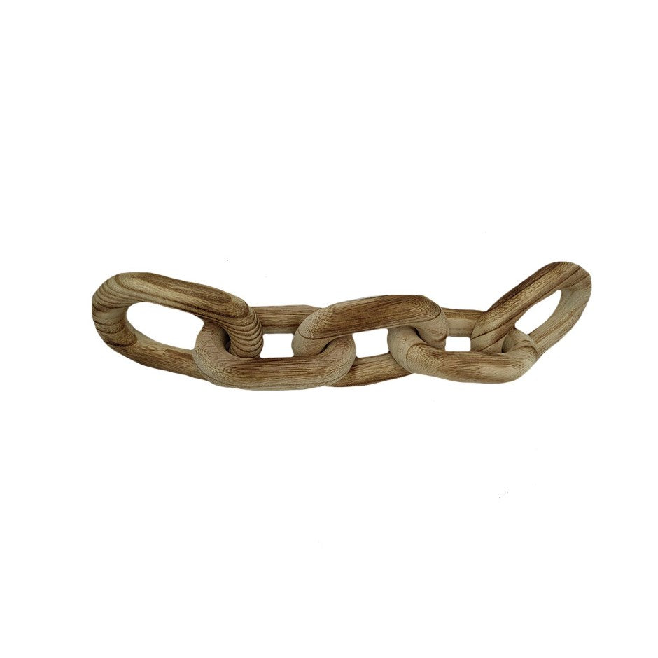 5 Wooden Chain Decor